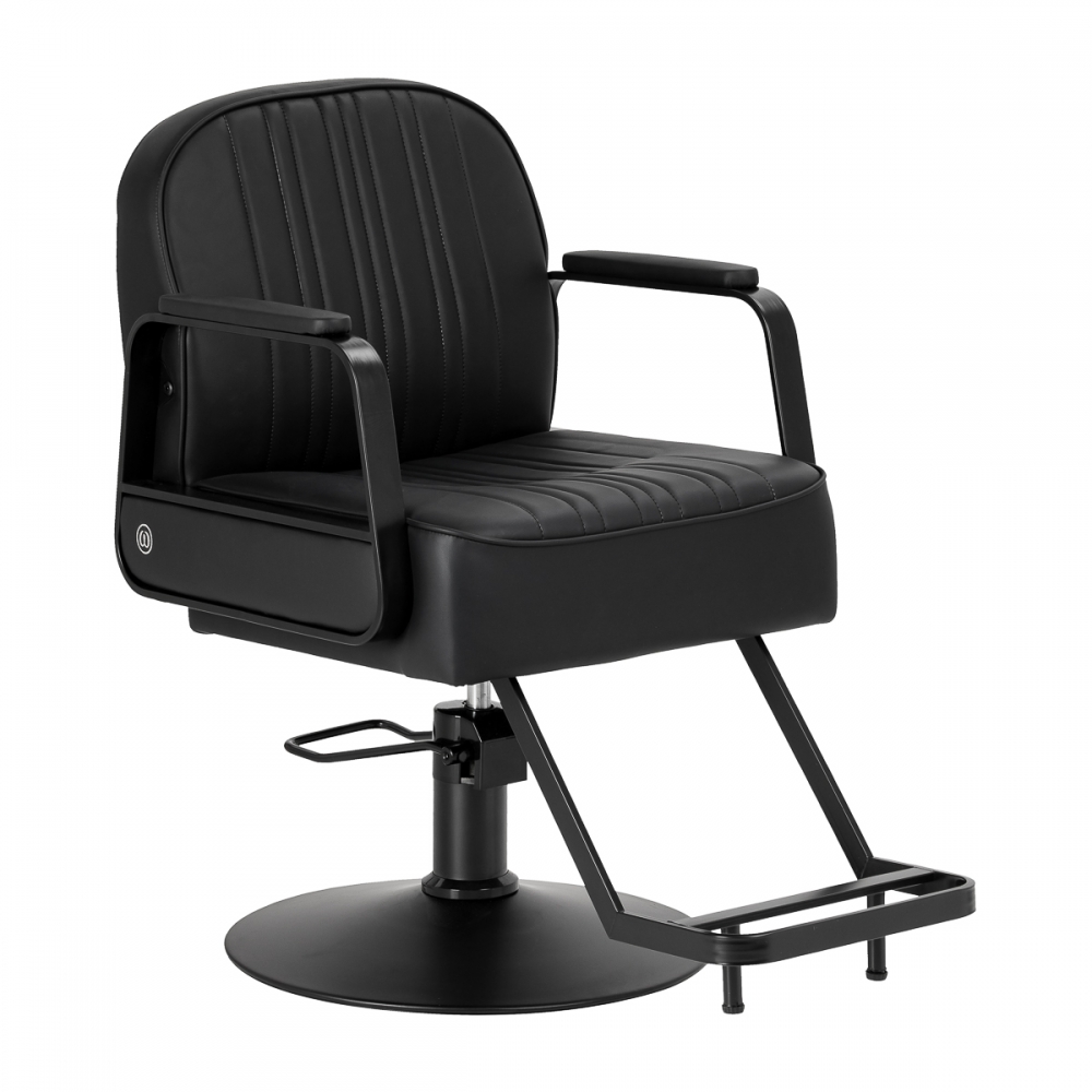 Hairdressing chair Omega Luna black (154515)