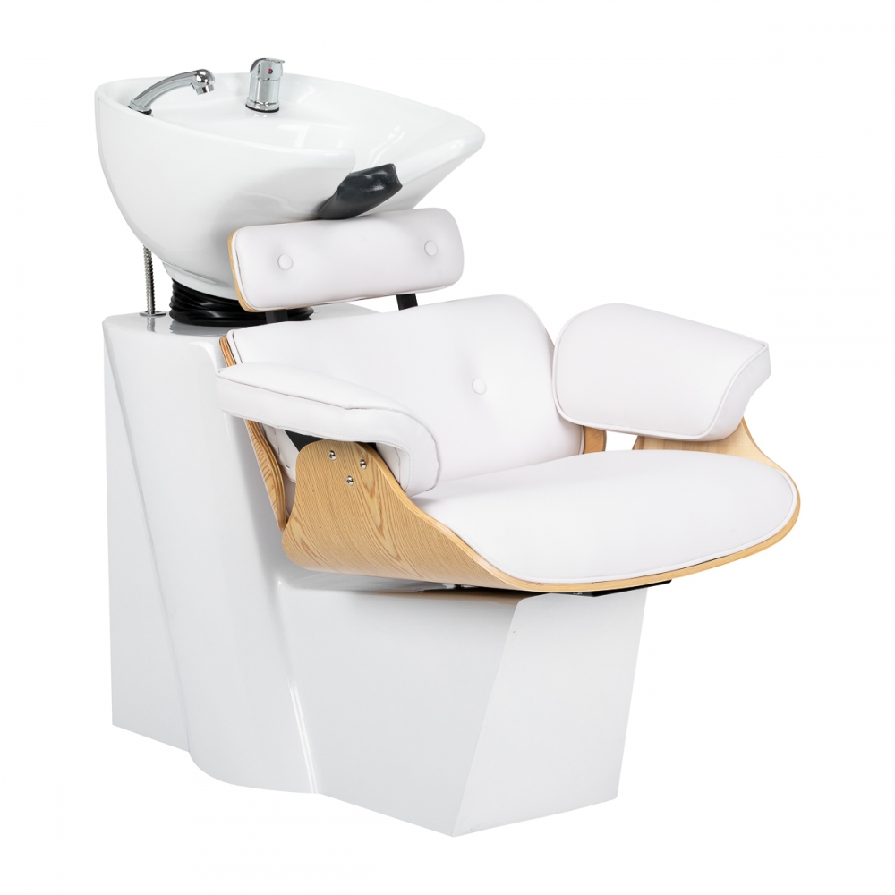 Hairdressing wash unit Gabbiano Florencja white (155655)