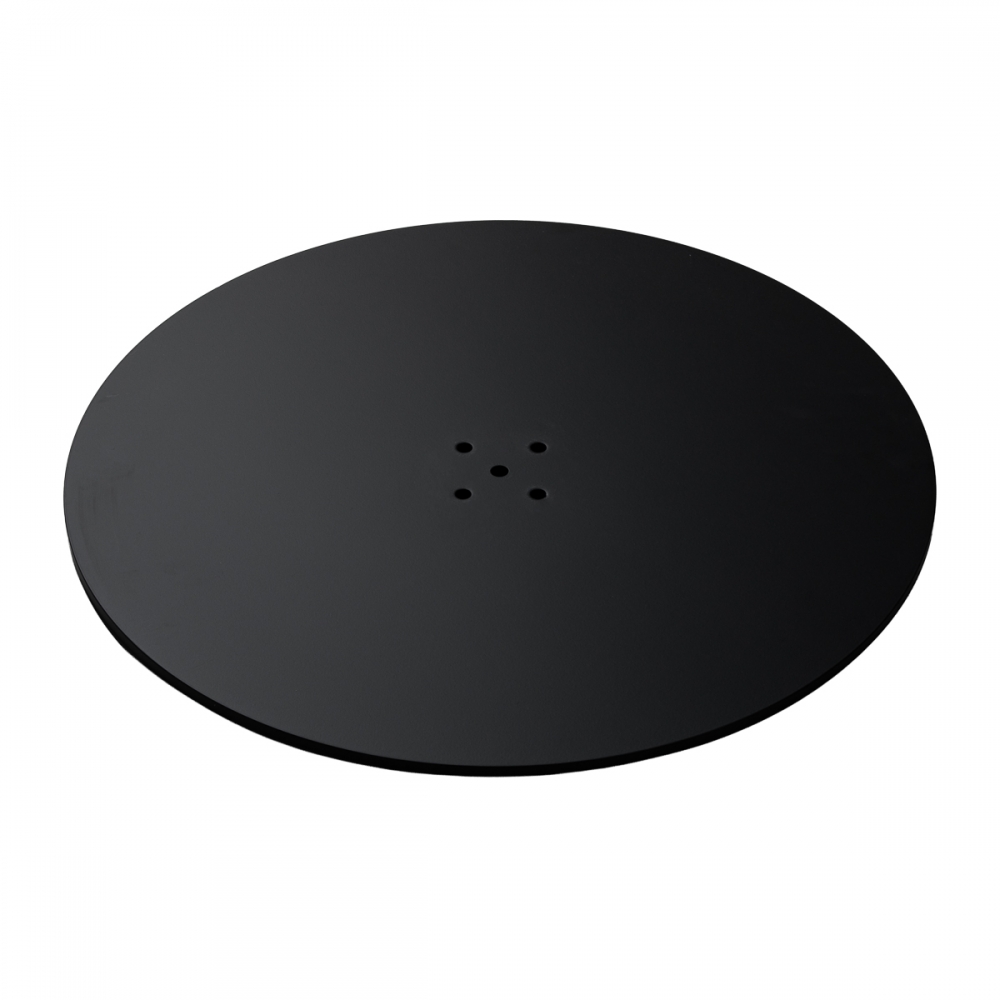 Base for hairdressing chair L010 round black (142936)
