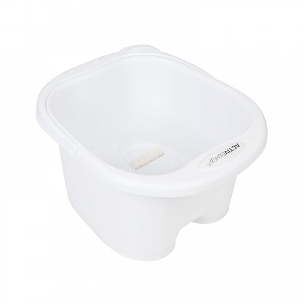 Pedicure bowl with rollers white lich (134171)