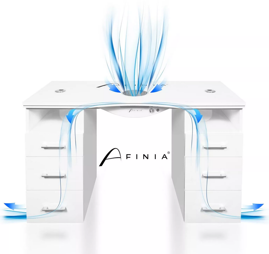 AFINIA COSMETIC TABLE AFINIA PRESTIGE - INTERCHANGEABLE COUNTERTOP / AIR DUCTS