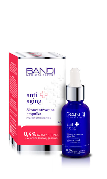 BANDI MEDICAL EXPERT ANTI AGING ANTI WRINKLE CONCENTRATED AMPOULE WITH 0,4% RETINOL 30ml