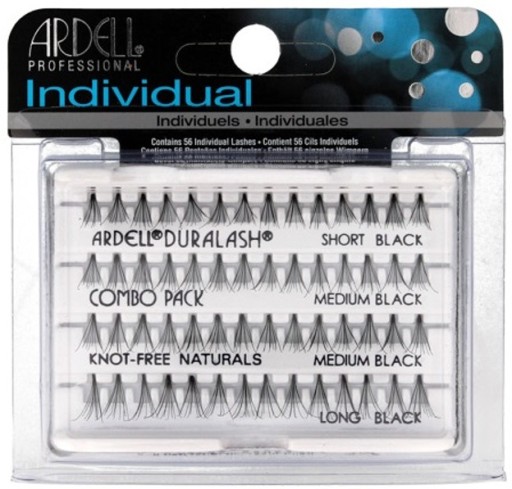 ARDELL LASHES INDIVIDUALS COMBO PACK SHORT MEDIUM LONG 