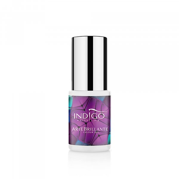 INDIGO ARTE BRILLANTE GEL BRUSH - GEL IN THE BRUSH