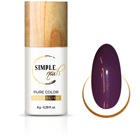 SIMPLE NAILS UV/LED GEL POLISH PURE COLOR AUTUMN HEATHER