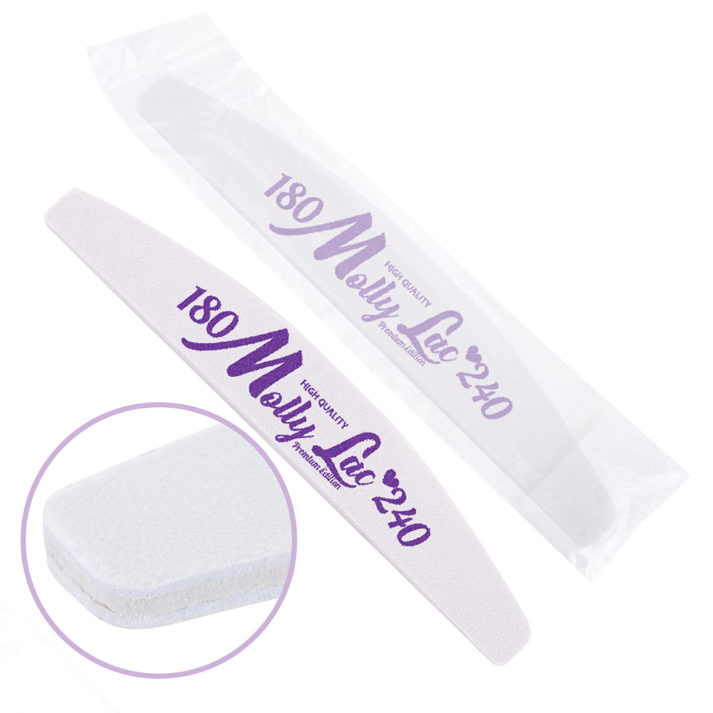 MOLLY LAC NAIL FILE SAFE PACKAGE BOAT STANDARD - 180/240 CU-44