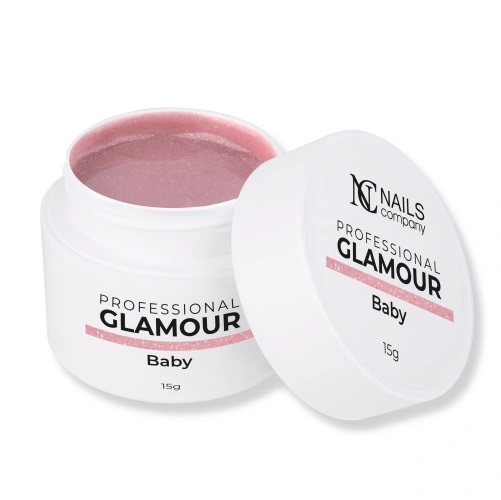 NC NAILS COMPANY GLAMOUR Z TIKSOTROPIA ŻEL UV 15G