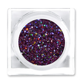 LIT COSMETICS COLOURS EYESHADOW GLITTER JAR BLACK MAGIC WOMEN