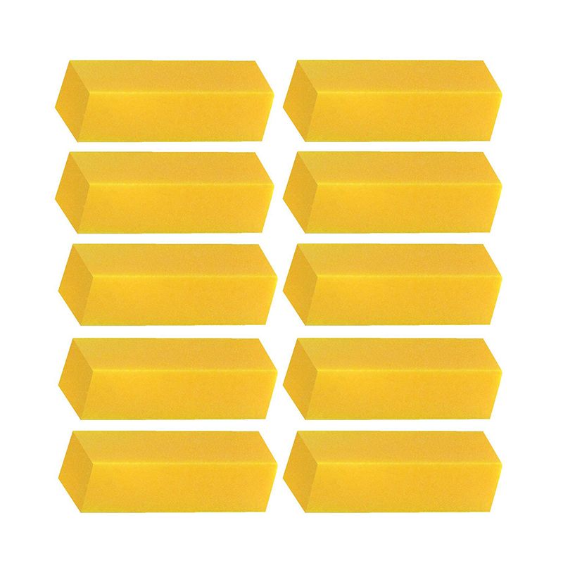 ACTIVESHOP BLOCK YELLOW BUFFER 10 PCS