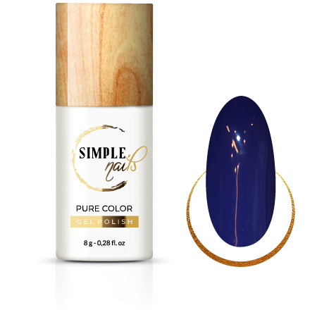 SIMPLE NAILS UV/LED GEL POLISH PURE COLOR BLUE JEANS