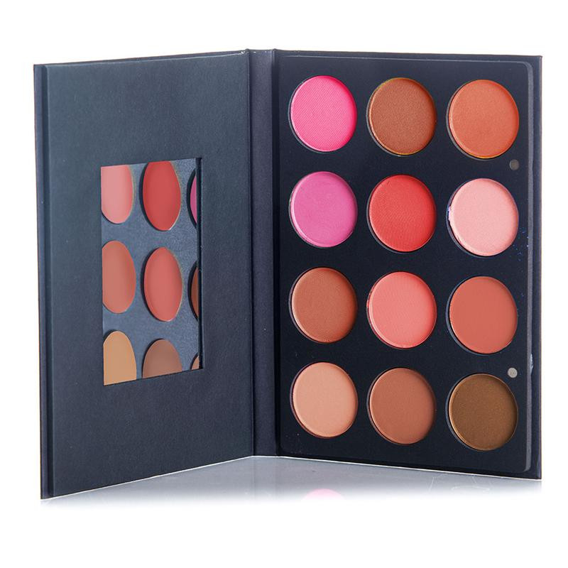 OFRA COSMETICS PROFFESIONAL BLUSH MAKEUP PALETTE 12 BLUSHES 