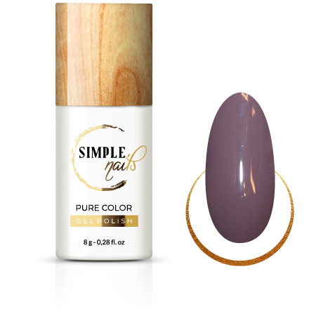 SIMPLE NAILS UV/LED GEL POLISH PURE COLOR CACAO