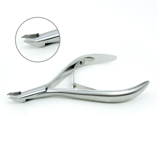 LEXWO # 140 CUTICLE NIPPERS 3MM SILVER