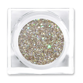 LIT COSMETICS COLOURS EYESHADOW GLITTER JAR CHAMPAGNE WISHES