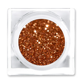 LIT COSMETICS COLOURS EYESHADOW GLITTER JAR CARROT HEAD