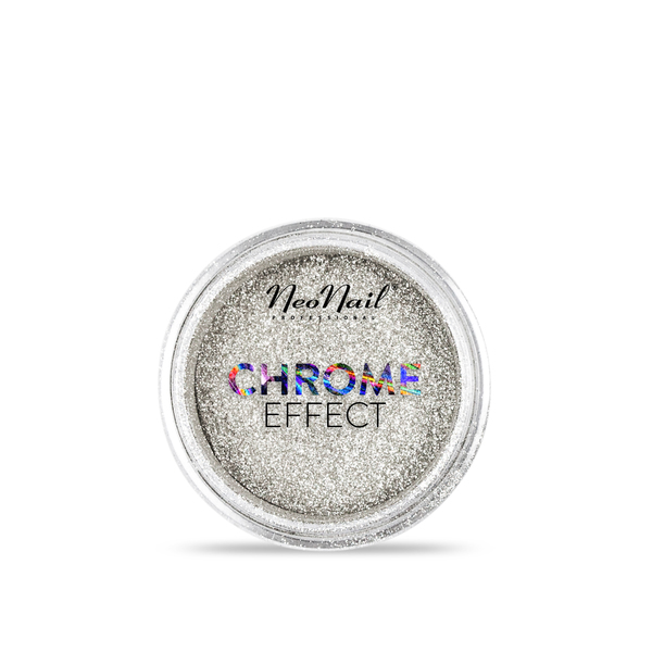 NEONAIL DUST CHROME EFFECT SILVER 2g NAIL ART DECORATION GLITTER