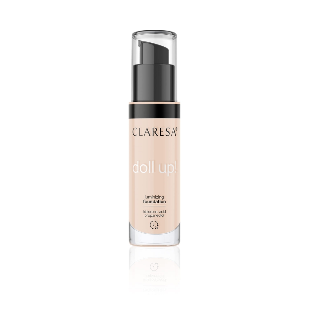 CLARESA LUMINIZING ILLUMINATING FACE FOUNDATION DOLL UP 34g