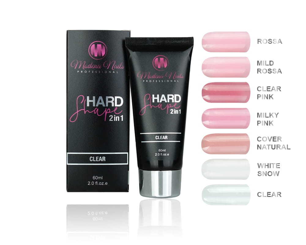 MODENA NAILS ACRYLIC GEL HARD SHAPE 2IN1 UV/LED 60ml