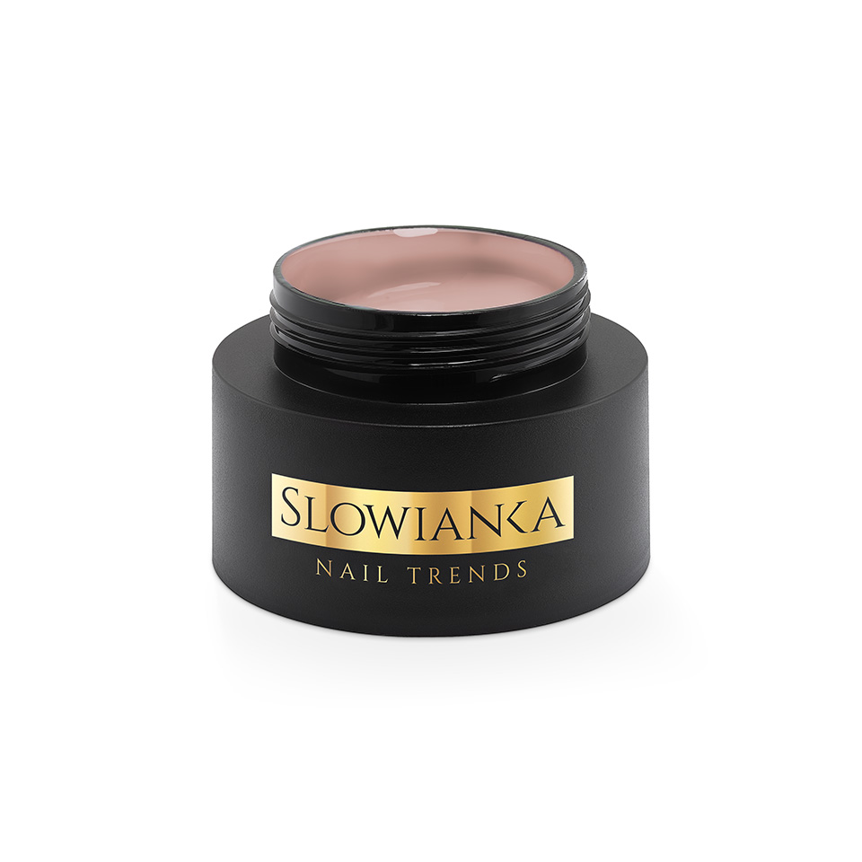 SLOWIANKA BUILDER UV LED GEL COLD BEIGE COVER IDEAL TIXOTROPIC
