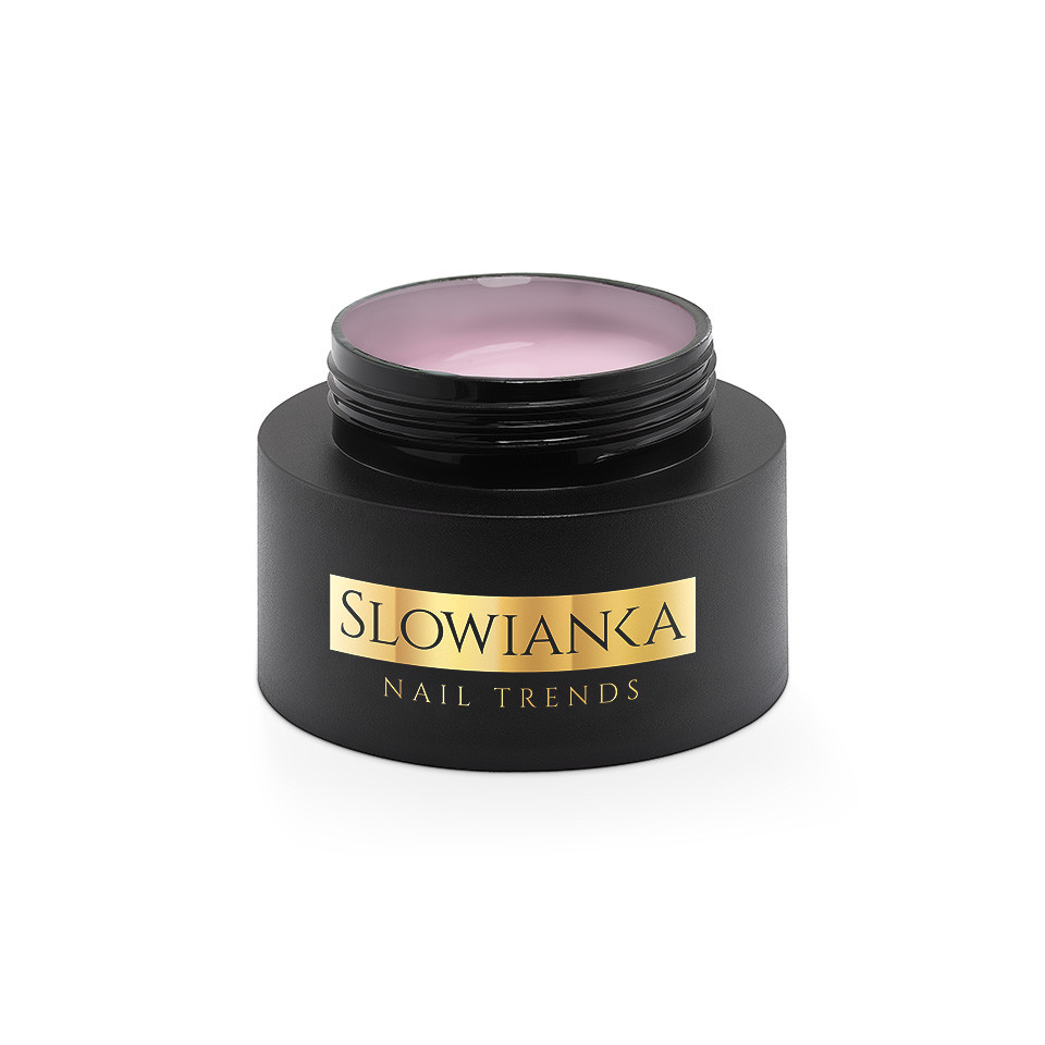 SŁOWIANKA CONSTRUCTION GEL ROSE HALF COVER - IDEAL TIXOTROPIC 