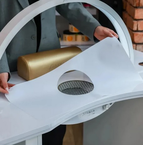 AFINIA SILICONE COVER FOR COSMETICS TABLE