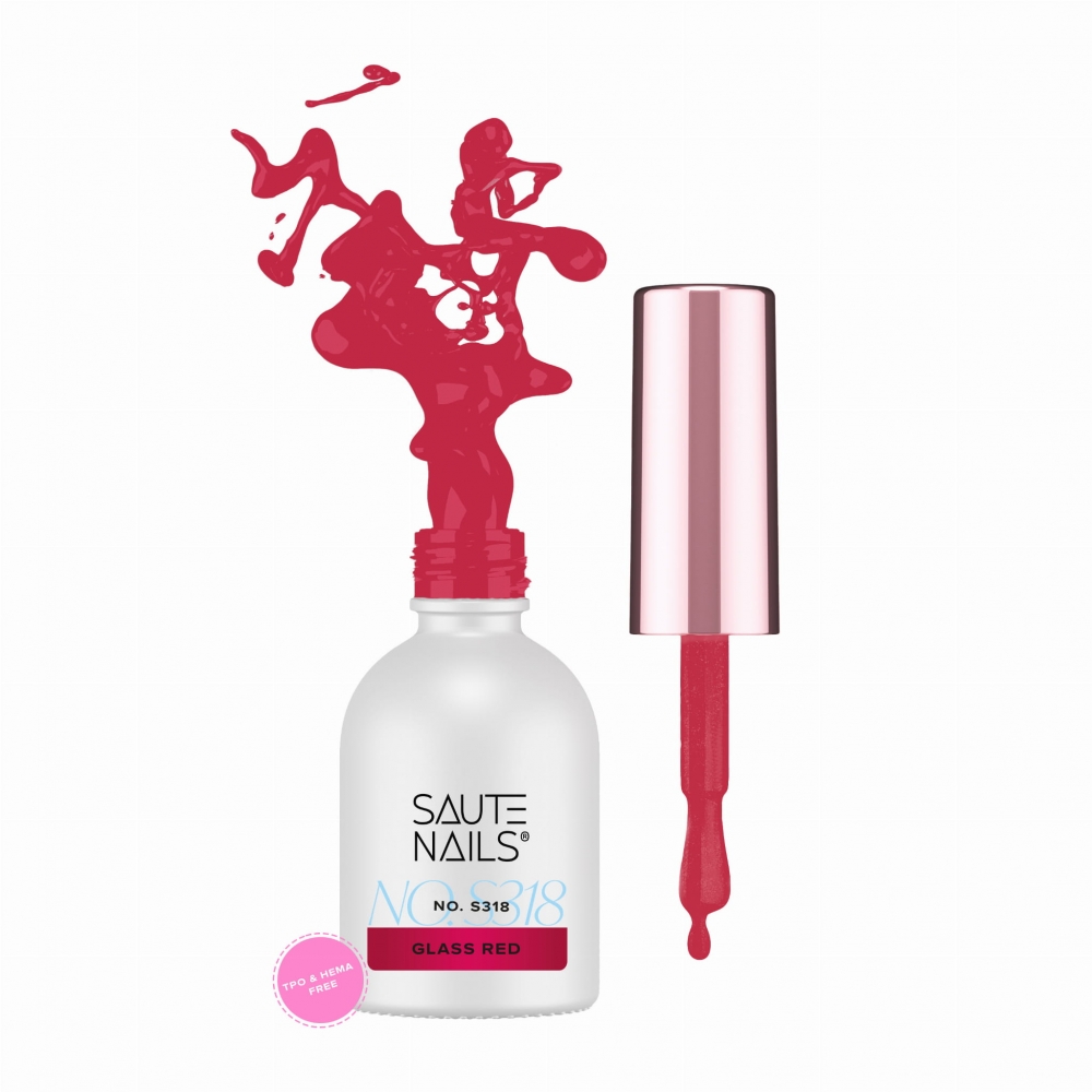 SAUTE NAILS GEL POLISH GLASS EFFECT 7ml (TPO HEMA FREE)