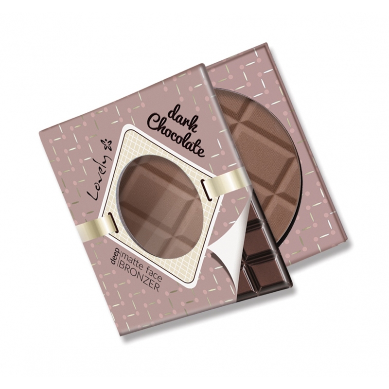 LOVLEY DARK CHOCOLATE BRONZER POWDER