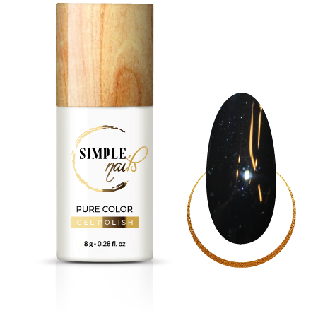 SIMPLE NAILS UV/LED GEL POLISH PURE COLOR DARK NAVARRA