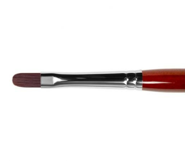 ROUBLOFF RUSSIAN BRUSHES DCR33R - OVAL SYNTHETIC GEL BRUSH