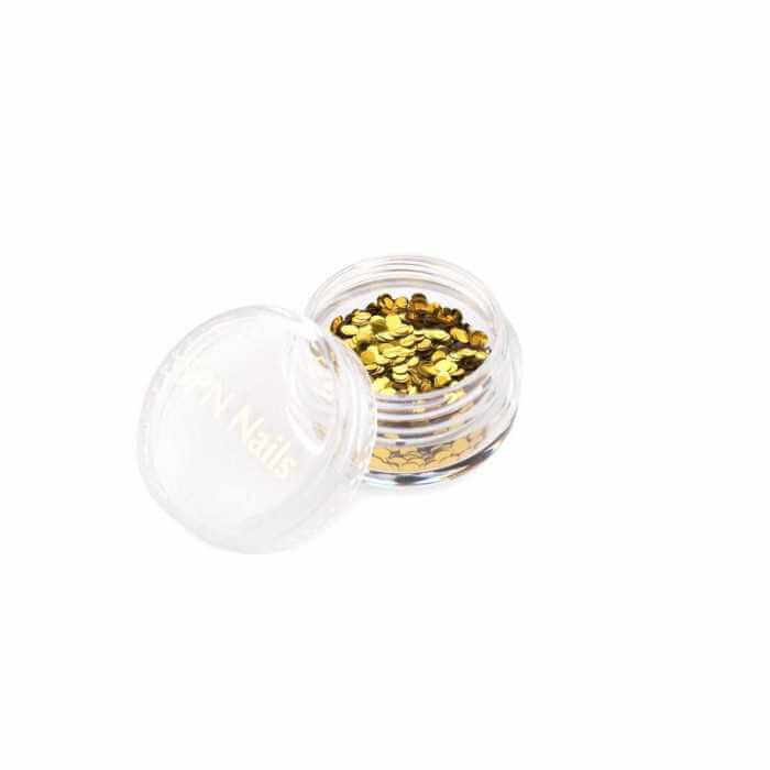 SPN NAILS DROPS - 12 GOLD (DIAMETER 2MM) NAIL ART DECORATION