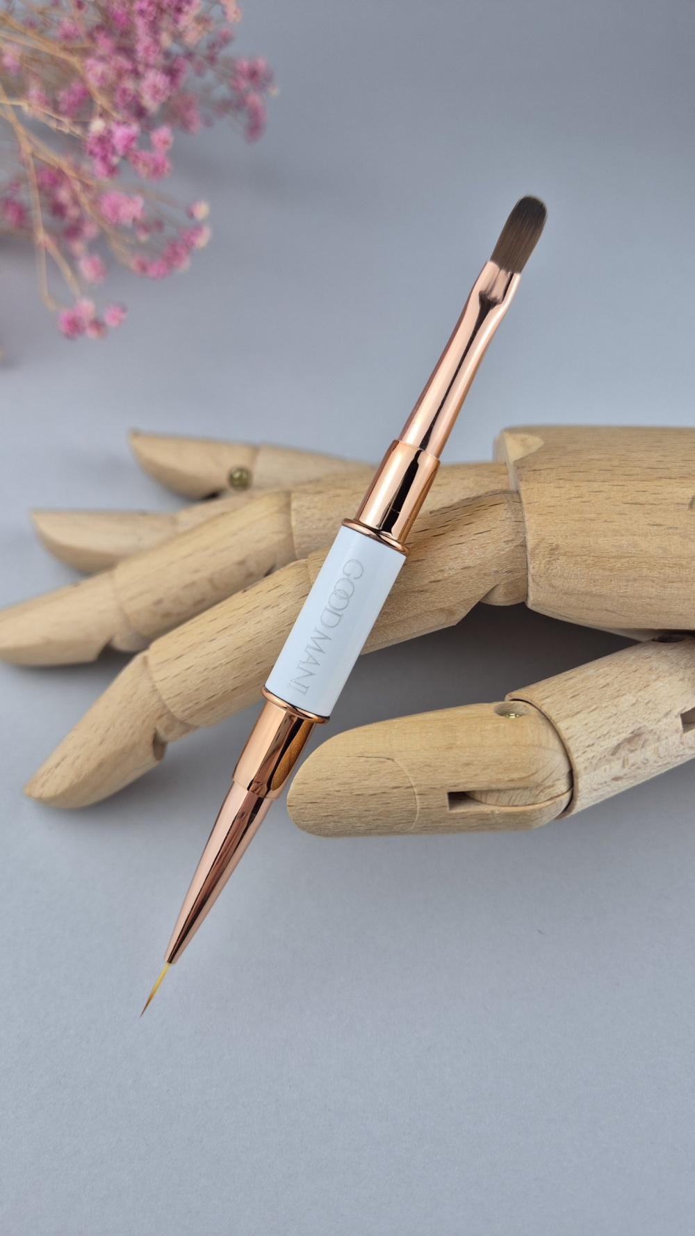 GOOD MANI DUOPRO GEL BRUSH 5mm + LINER 9mm ( #2)