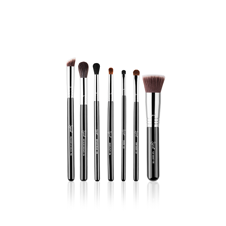 SIGMA BEAUTY BEST OF SIGMA BRUSH SET CHROME FERRULE