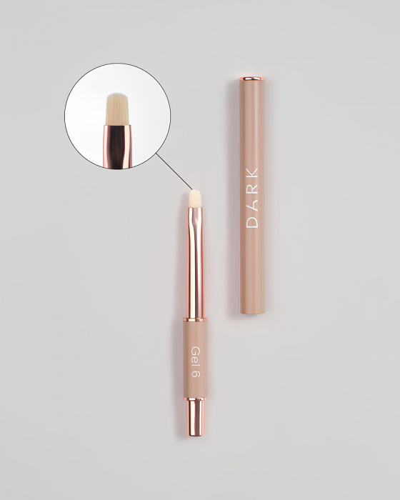DARK BY RIOR GEL BRUSH BLUSH 6mm