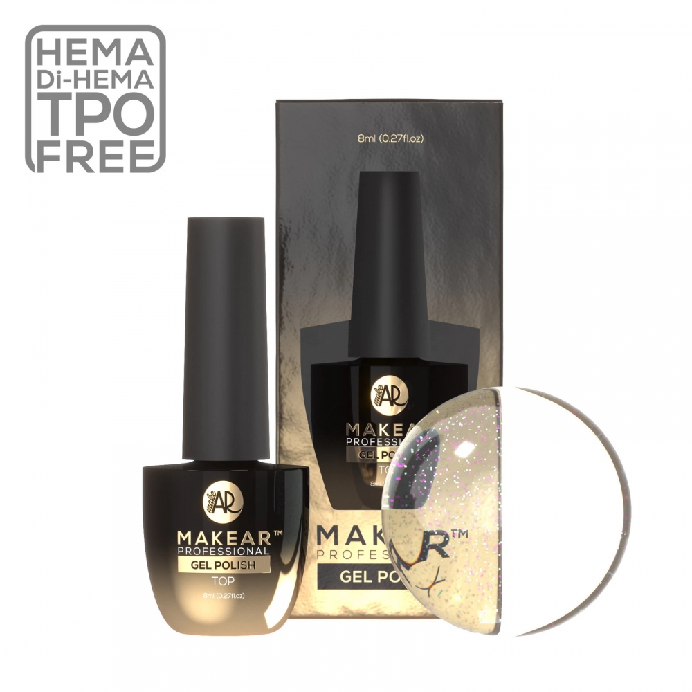MAKEAR TOP NO WIPE MAGIC  UV LED 8ML