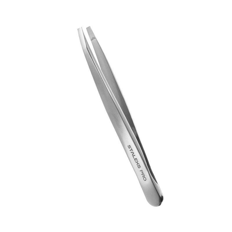STALEKS PRO LASH BROW EYEBROW TWEEZERS EXPERT 10/3 EXPERT 10 TYPE 3 WIDE SLANT 