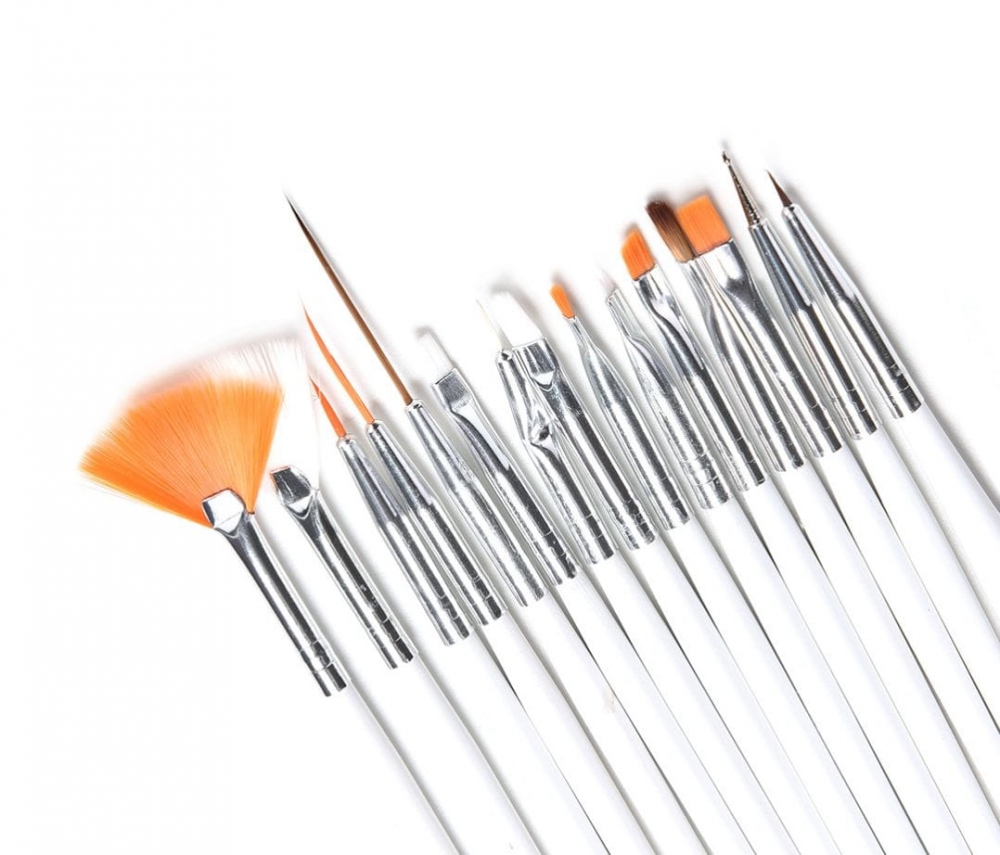 SUNONE BRUSHES FOR DECORATING NAILS - 15 PCS