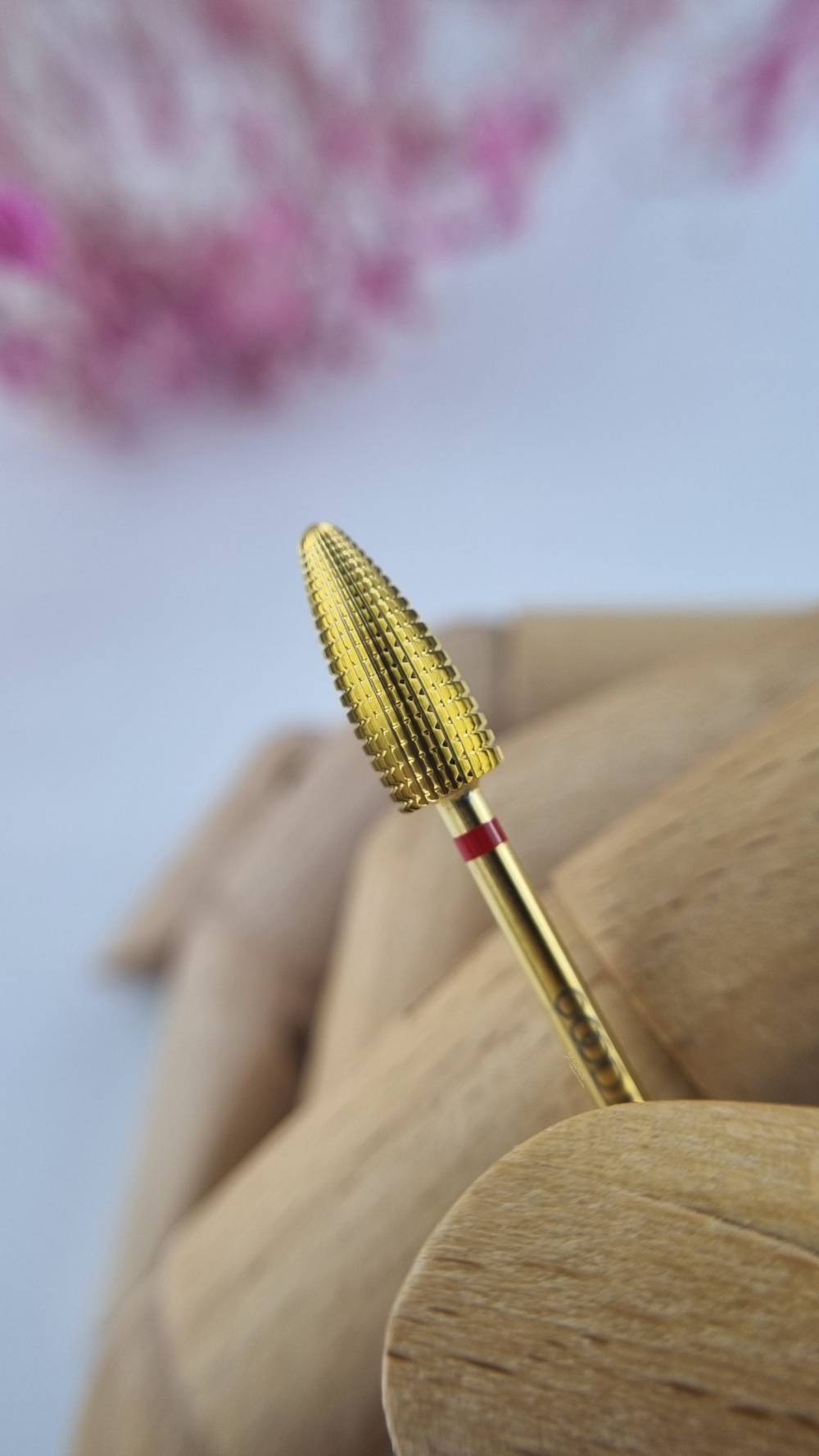 GOOD MANI GOLD CARBIDE BUR TORNADO F18