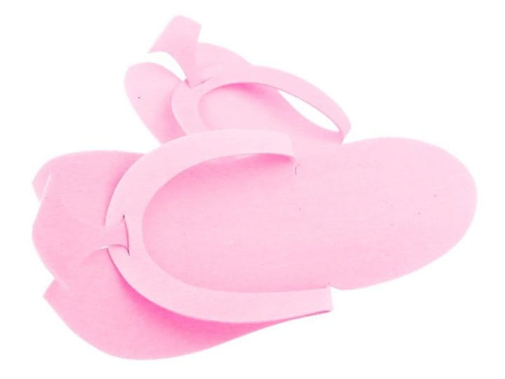 SUNONE PEDICURE SLIPPERS 1 PAIR - PINK