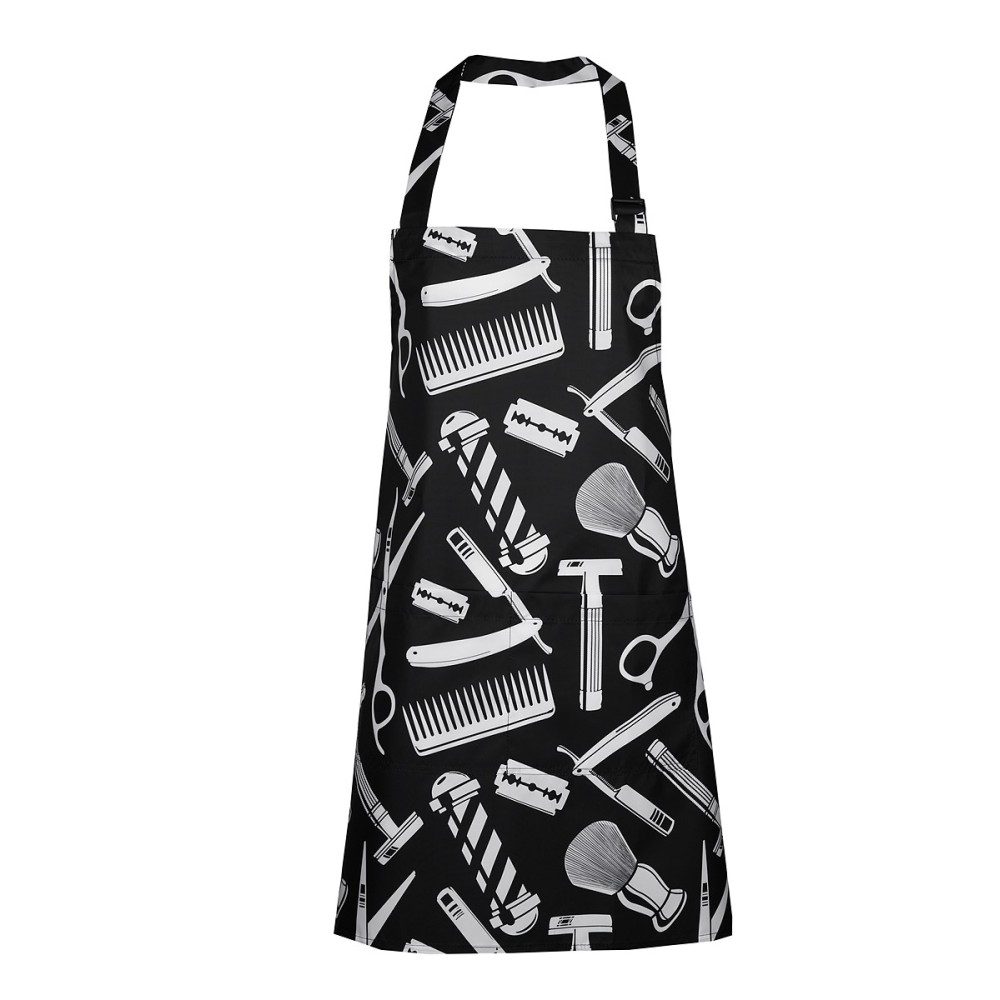 K. TYRKA MEN'S COSMETIC APRON JIM BLACK