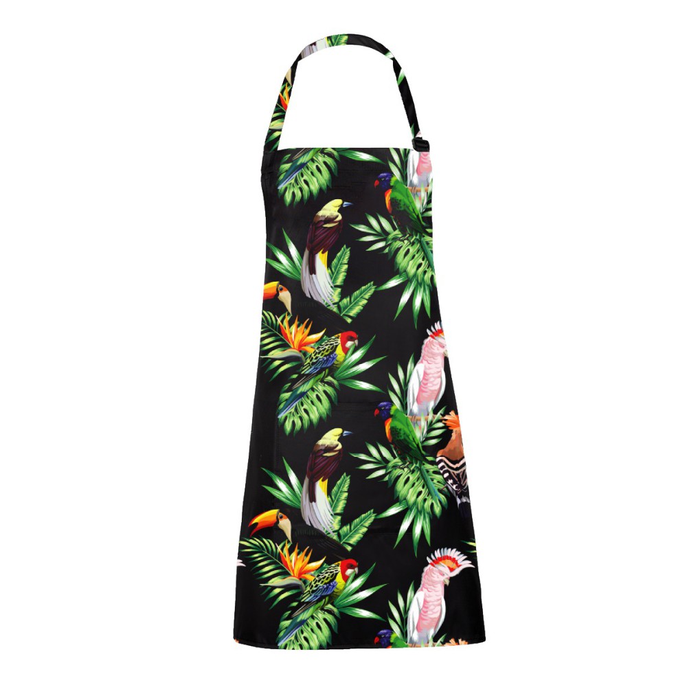 K.TYRKA COSMETIC APRON CLASSIC PARROT