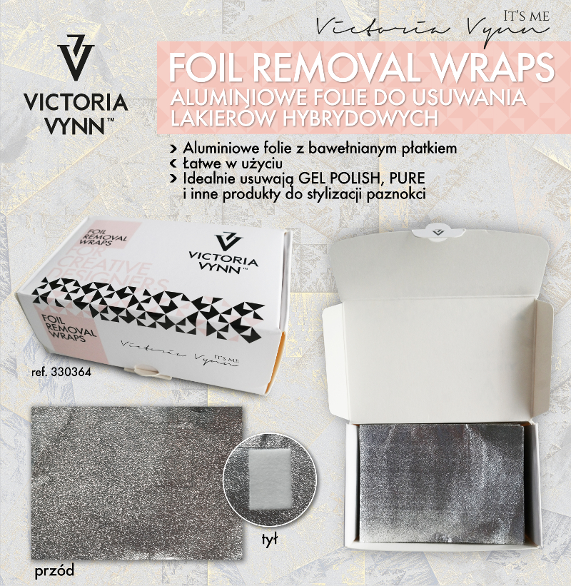 VICTORIA VYNN REMOVER WRAPS 50pcs 