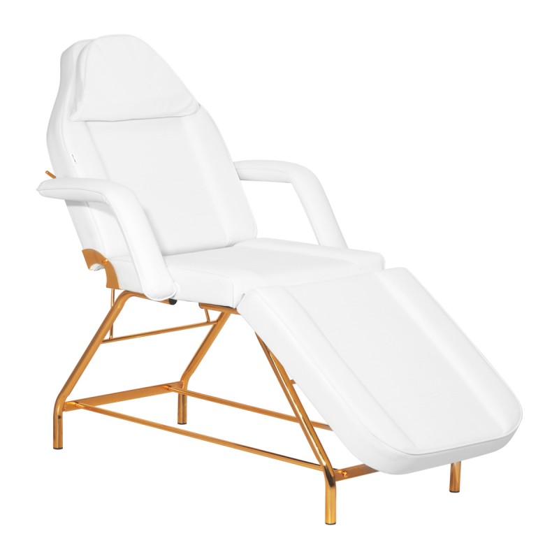 ACTIVESHOP COSMETIC CHAIR SILLON 211 GOLD PRO WHITE