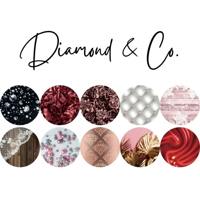 PAULINA PASTUSZAK PHOTOGRAPHY: SET OF GLAMOUR BACKGROUNDS FOR SHADOW-LESS CRADLE - DIAMOND & CO