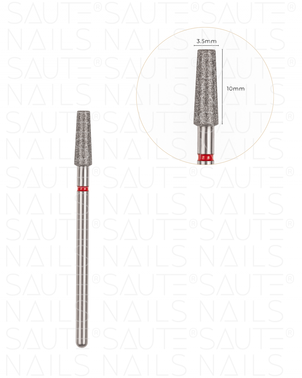 SAUTE NAILS DIAMOND CUTICLE BIT NO.01