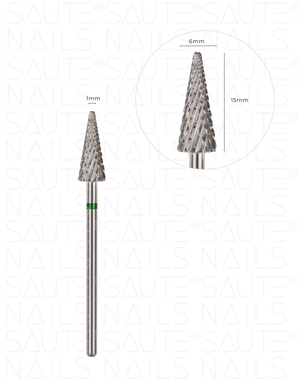 SAUTE NAILS CARBIDE DRILL BIT SN02