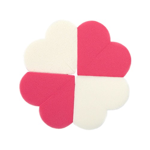 ALLEPAZNOKCIE MAKEUP SPONGES HEARTS DONEGAL 8 PCS