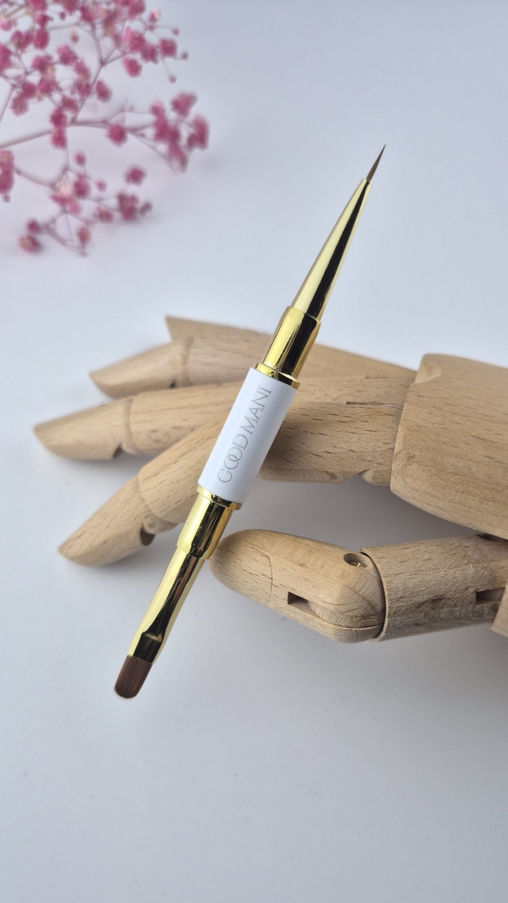 GOOD MANI DUOPRO GEL BRUSH 6mm + LINER 7mm ( #1)