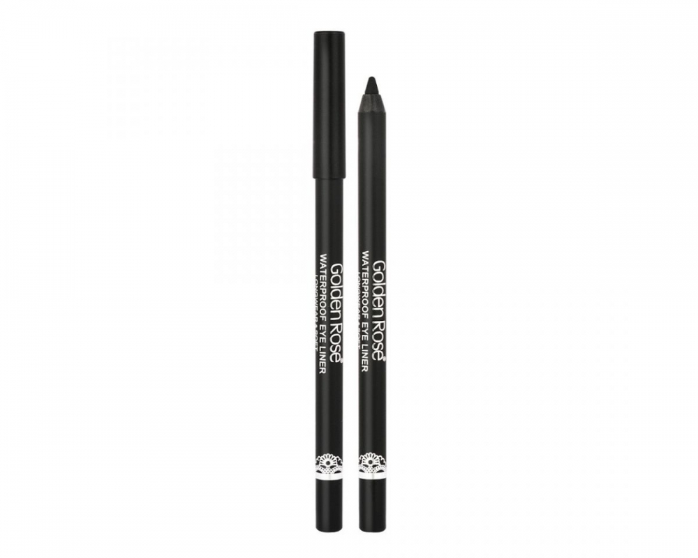 GOLDEN ROSE WATERPROOF EYELINER LONGWEAR & SOFT ULTRA BLACK 