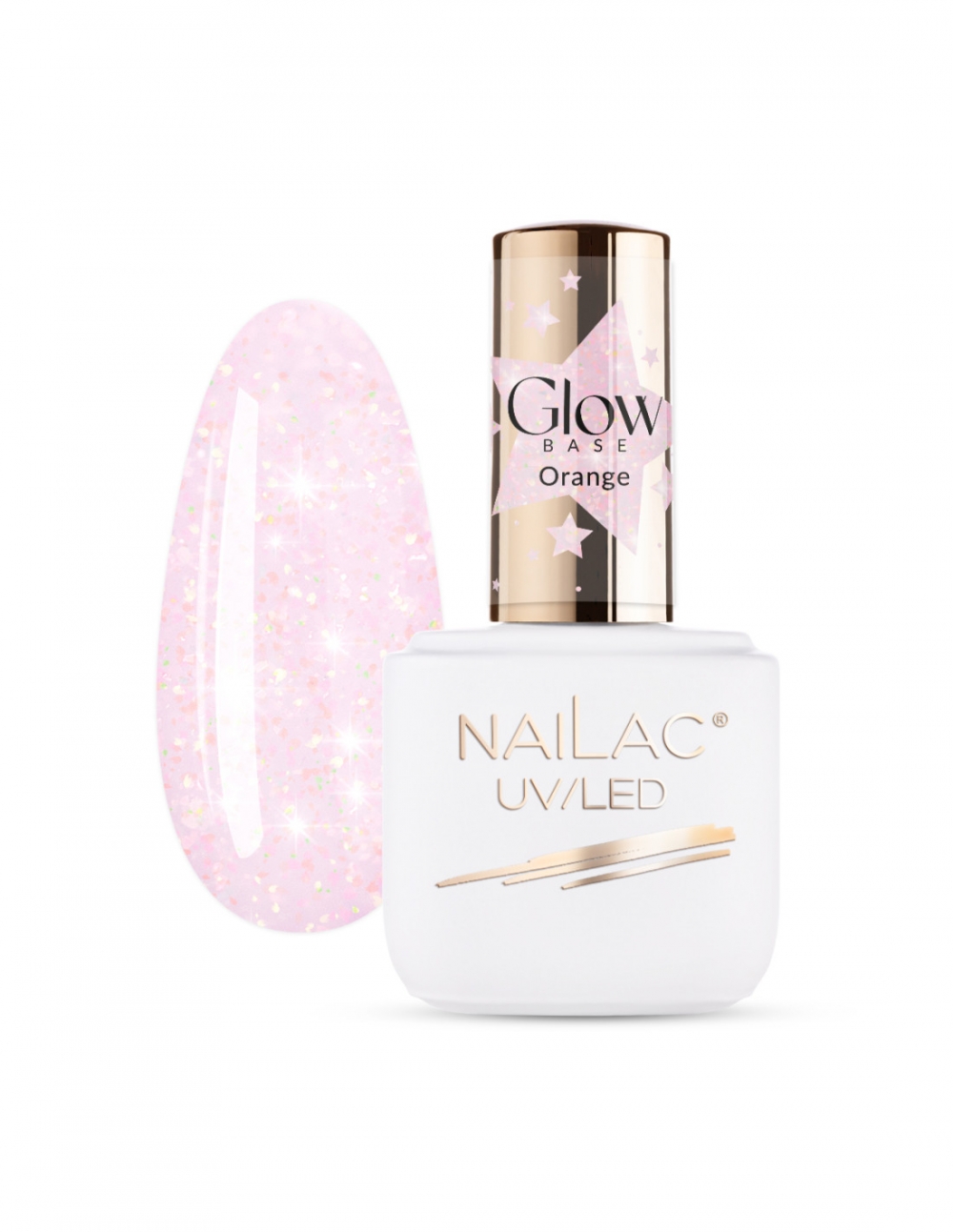 NAILAC RUBBER BASE GLOW 7ML