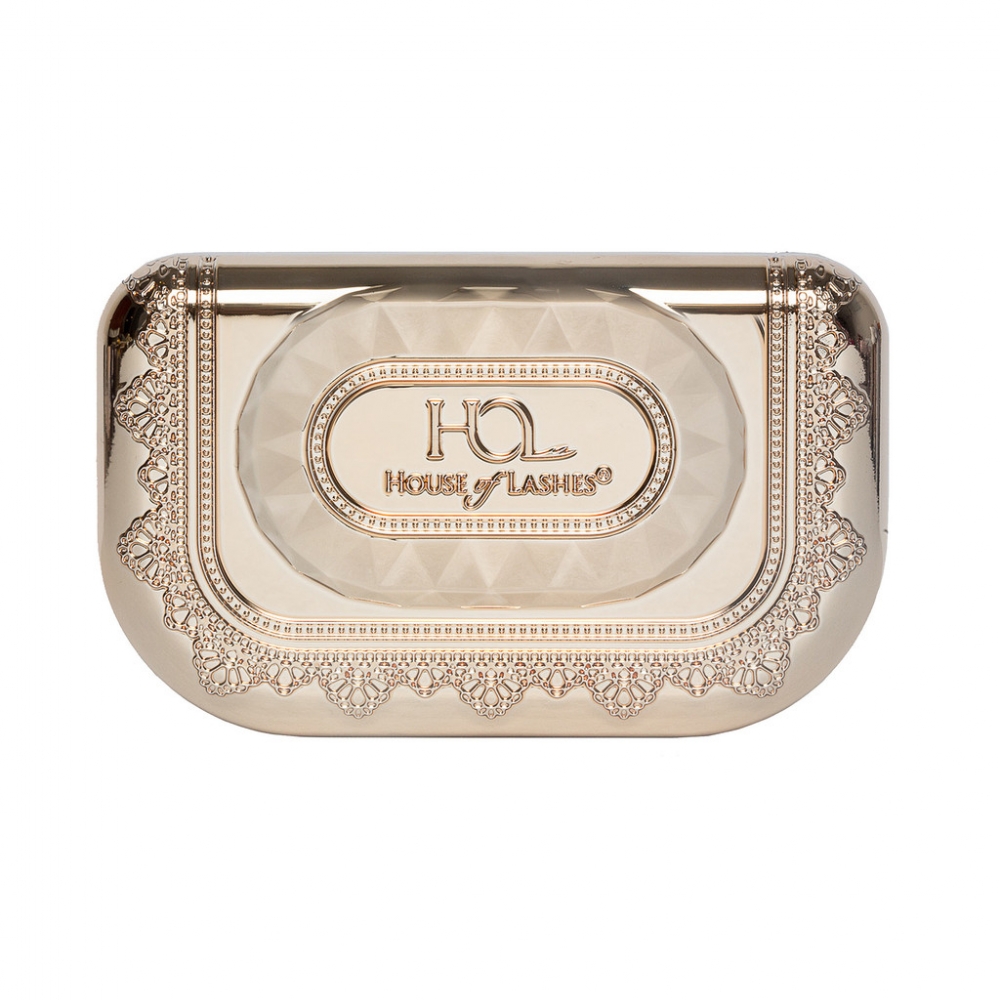 HOUSE OF LASHES PRECIOUS GEM LASH CASE CHAMPAGNE GOLD QUARTZ